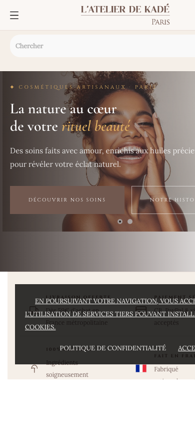 Site mobile akparis.com